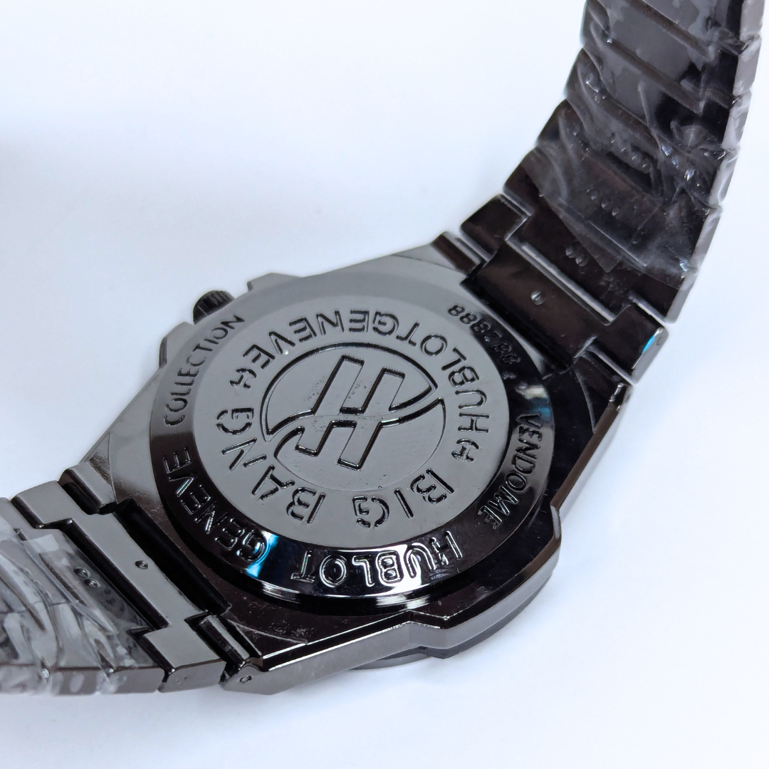 Silver Big Bang Iced Out Watch for Men | Luxury Diamond-Style